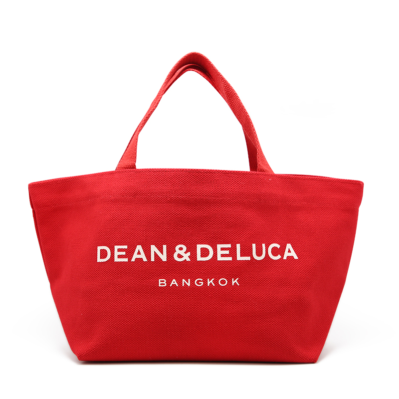 DEAN&DELUCA BANGKOK RED TOTE BAG SMALL