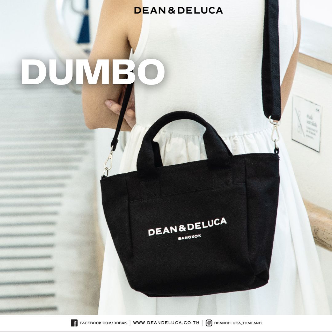 DUMBO TOTE BAG LARGE_BLACK