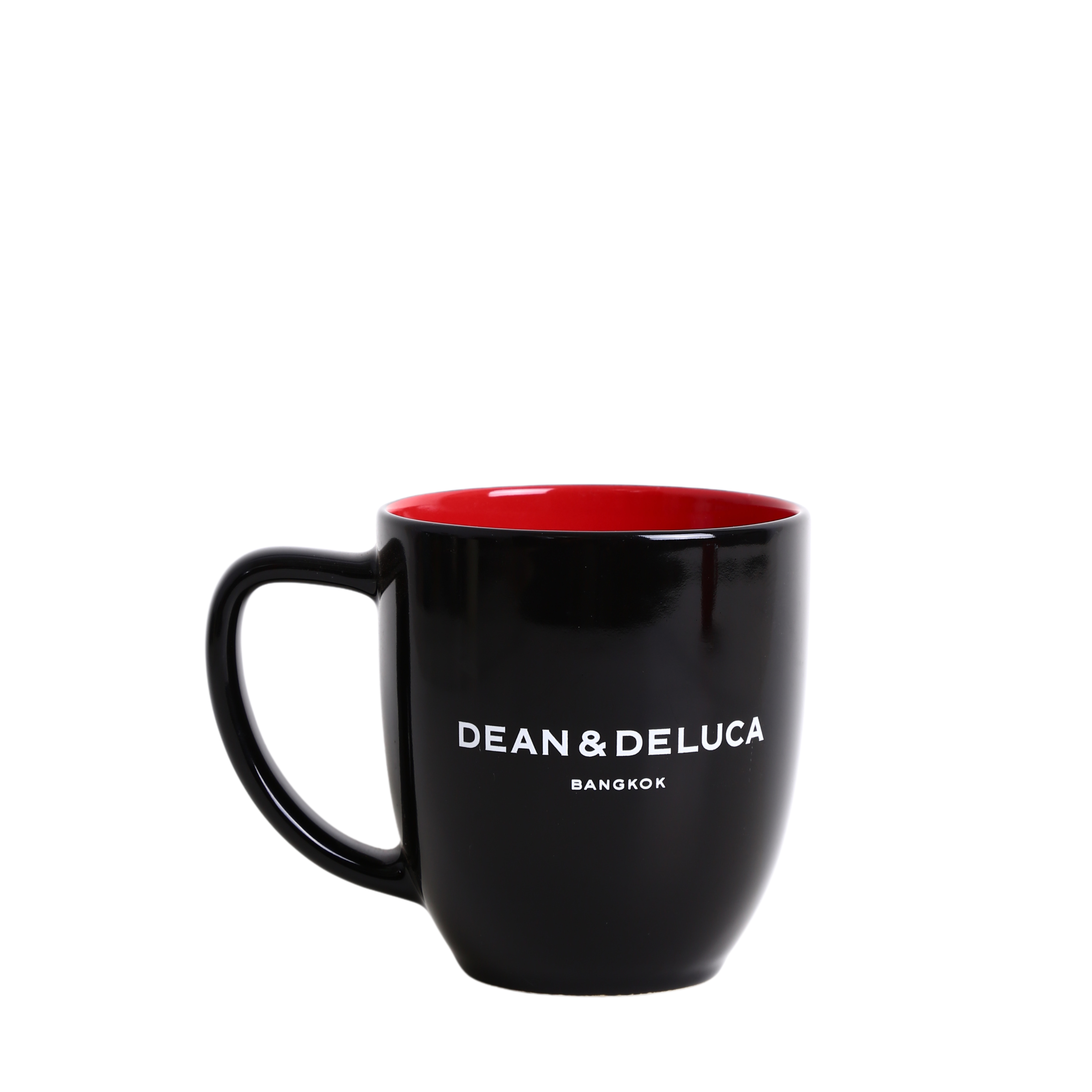 DEAN&DELUCA BANGKOK BE MINE MUG BLACK/RED