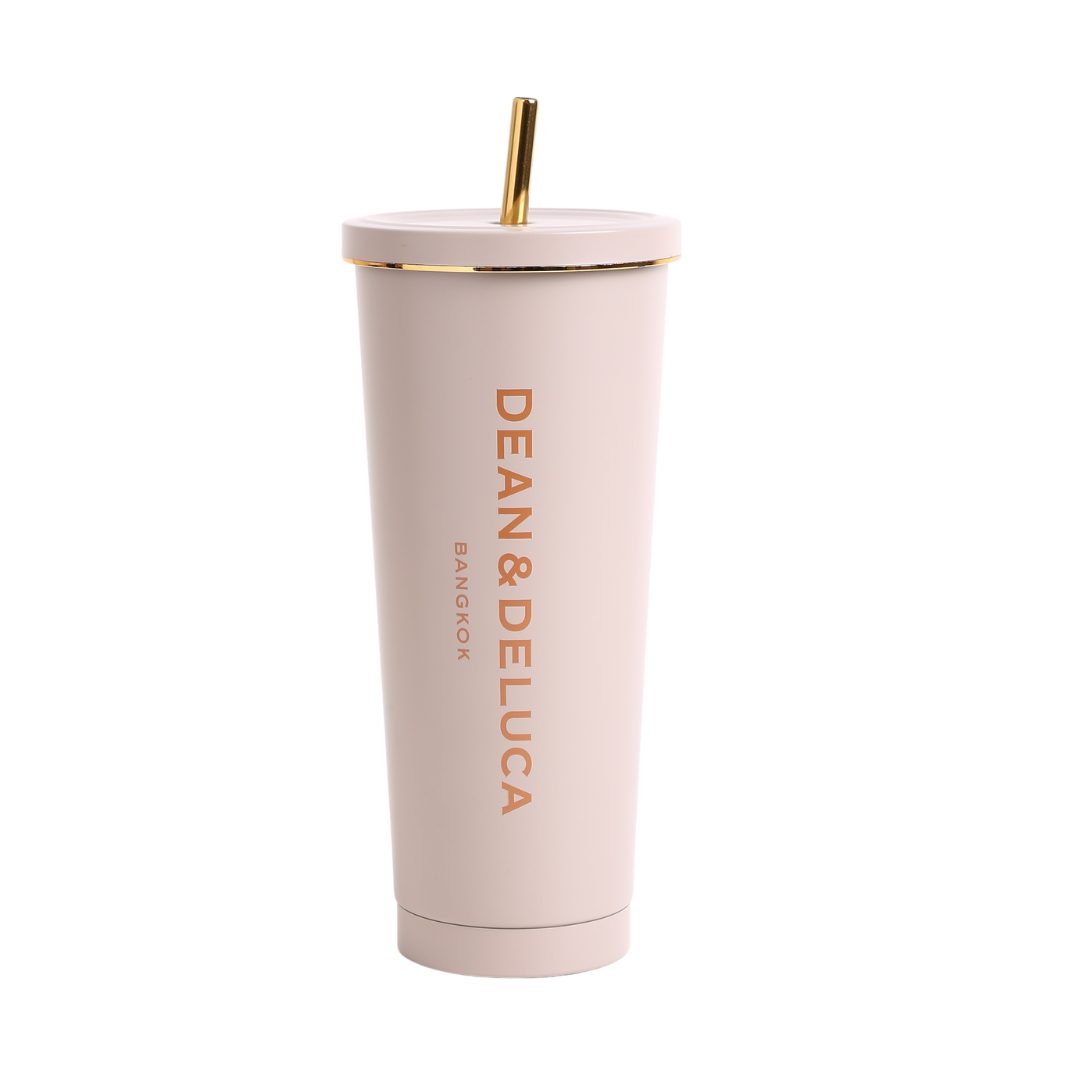 DEAN&DELUCA BANGKOK TIMESQUARE TAUPE TRAVEL MUG