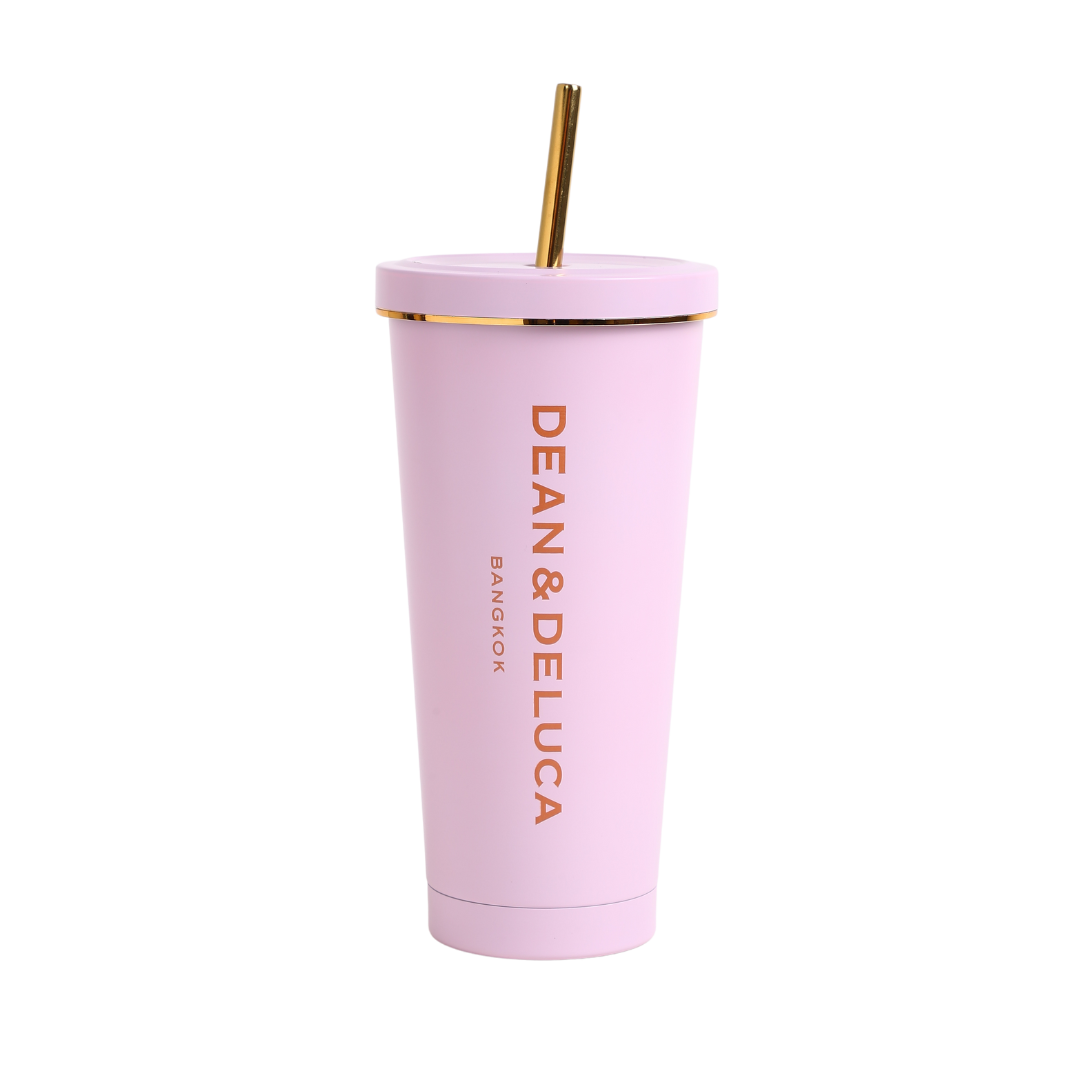 DEAN&DELUCA BANGKOK TIMESQUARE PINK TRAVEL MUG