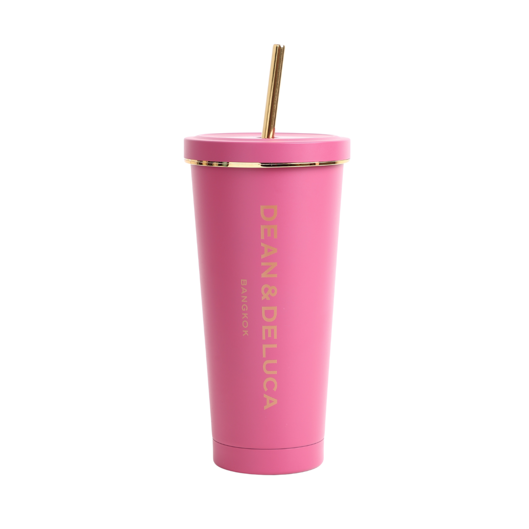 DEAN&DELUCA BANGKOK TIMESQUARE  FUCHSIA TRAVEL MUG